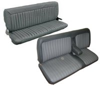 '88-'95 Chevrolet Full Size Truck, Extended and Double Cab Front Bench Seat; Rear Bench Seat Upholstery Complete Set