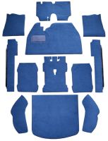 '74 Volkswagen Beetle Super Beetle, Hardtop, Fits Flat Front Cut and Sewn Carpet