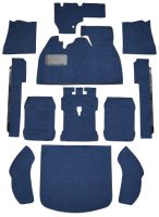 '71-'73 Volkswagen Beetle Super Beetle, Fits Slant Front Cut and Sewn Carpet