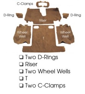 '88-'89 Chevrolet Corvette Convertible Rear Deck