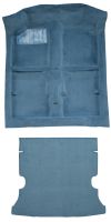 '89-'91 Geo Metro 2 Door Hatchback Without Split Rear Seat, Complete Kit Molded Carpet