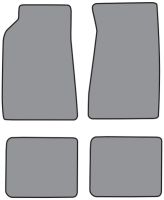 '80-'88 AMC Eagle  Floor Mats, Set of 4 - Front and back