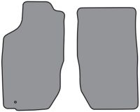 '01-'04 Toyota Tacoma Standard Cab  Floor Mats, Set of 2 - Front Only