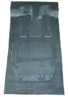 '05-'07 Dodge Grand Caravan Stow and Go, Front Passenger Area Molded Carpet