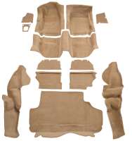 '88-'91 Porsche 944 Complete Kit, Small Spare Molded Carpet