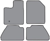 '07-'10 Lincoln MKX  Floor Mats, Set of 4 - Front and back