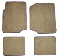 '76-'86 Jeep CJ-7  Floor Mats, Set of 4 - Front and back