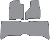 '13-'18 Dodge Full Size Truck, 4 Door Crew Cab 1500, 2 Piece Front, 1 Piece Rear Runner Floor Mats