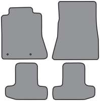 '15-'19 Ford Mustang  Floor Mats, Set of 4 - Front and back