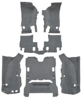 '07-'10 Jeep Wrangler Complete Kit Molded Carpet