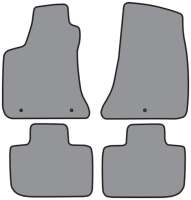 '11-'19 Dodge Charger  Floor Mats, Set of 4 - Front and back