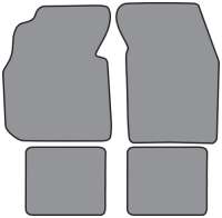 '55-'58 Dodge Desoto  Floor Mats, Set of 4 - Front and back