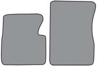 '55-'59 GMC Full Size Truck, Standard Cab  Floor Mats, Set of 2 - Front Only