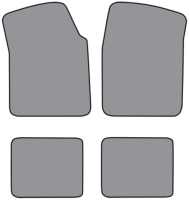 '85-'87 Renault Alliance All Models Floor Mats, Set of 4 - Front and back